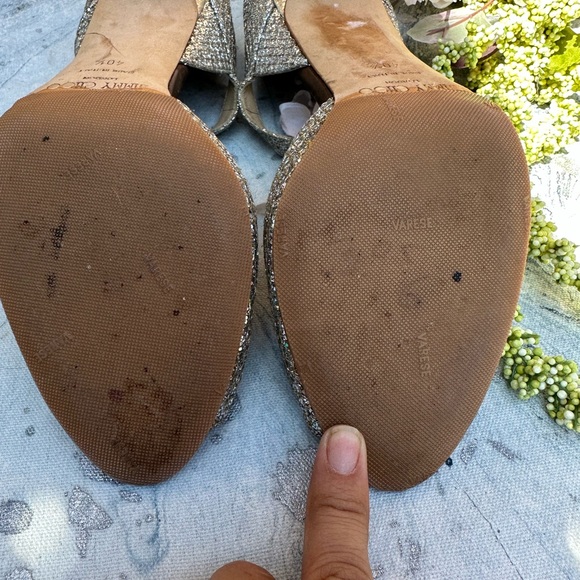 Jimmy Choo metallic heels - Picture 7 of 13